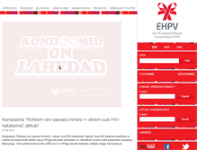 Tablet Screenshot of ehpv.ee